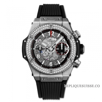 Réplique Hublot Big Bang Unico Titane Diamants 42mm