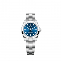 Rolex Oyster Perpetual 28 cadran bleu vif