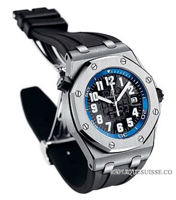 Audemars Piguet Royal Oak Offshore Bleu Scuba Homme Montre Réplique