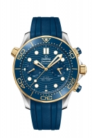 OMEGA Seamaster Acier or jaune Anti-magnetique 210.22.44.51.03.001