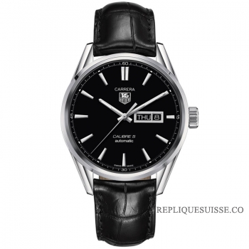 TAG Heuer Carrera Calibre 5 Day-Date Automatique 41 mm WAR201A.FC6266 Montre Réplique