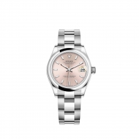 Rolex Datejust 31 cadran rose Oystersteel