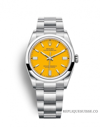 Rolex Oyster Perpetual 36 Bracelet Oyster Cadran Jaune