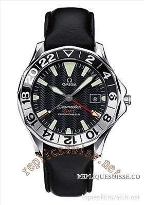 Omega Seamaster 300M GMT Hommes 2834.50.91 Montre Réplique