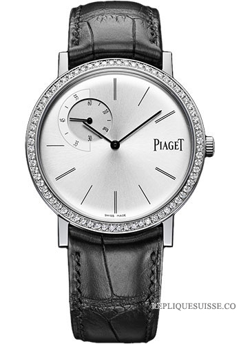 la taille des hommes Piaget Altiplano avec lunette en diamant