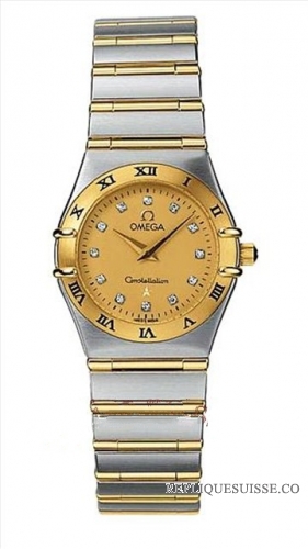 Omega Constellation Dames Small Quartz 1272.15.00 Montre Réplique