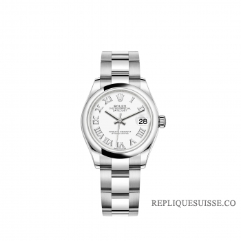 Rolex Datejust 31 cadran blanc Oystersteel