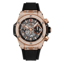 Réplique Hublot Big Bang Unico King Gold Pave 42mm