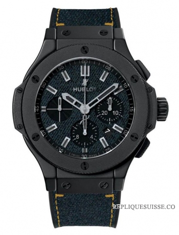 Hublot Big Bang Dark Jeans Ceramique 44 MM Montre Réplique