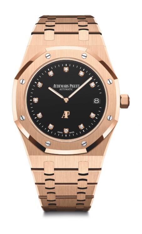 Copie de Audemars Piguet Royal Oak \"Jumbo\" Extra-Plate Or Rose Edition Limitee 15207OR.OO.1240OR.01