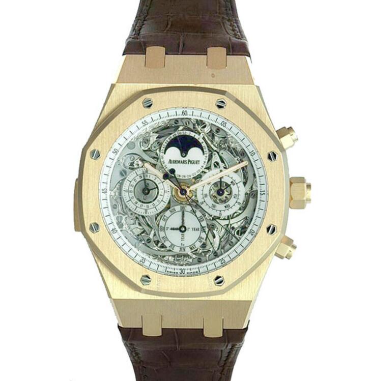 Copie de Audemars Piguet Piguet Royal Oak Cadran squelette ajoure Homme 26065OR.OO.D088CR.01