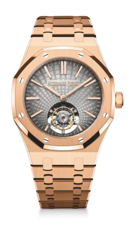 Copie de Audemars Piguet Royal Oak Tourbillon Volant Automatique Or Rose 26530OR.OO.1220OR.01