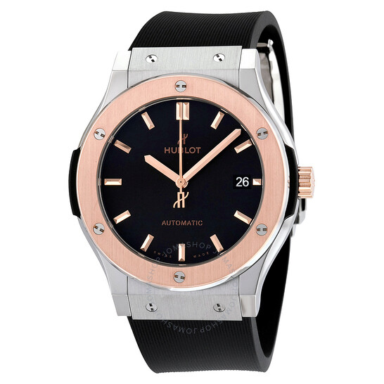 Copie de Hublot Classic Fusion cadran noir Bmanque Caoutchouc 511.NO.1181.RX