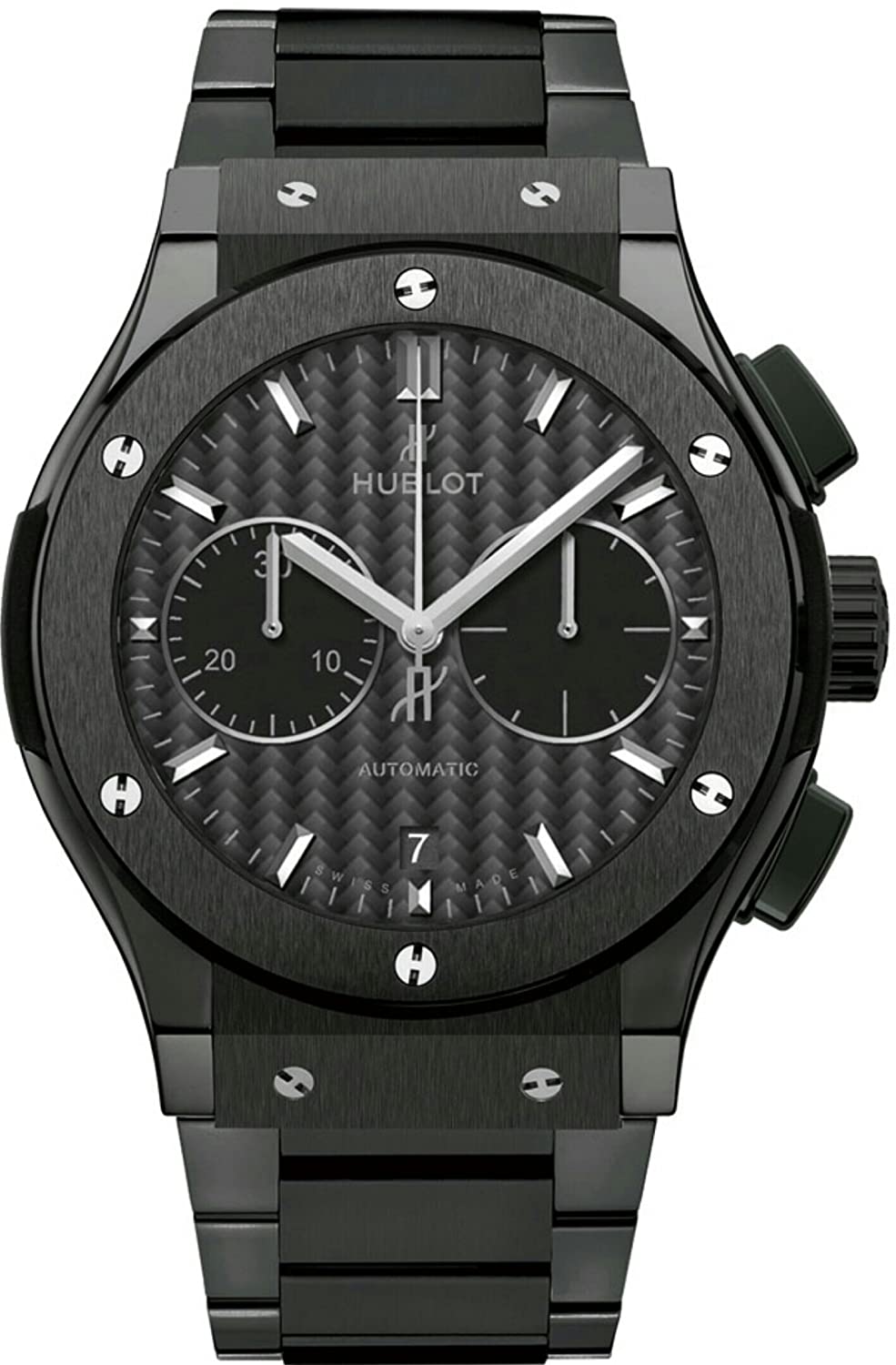 Réplique Hublot Classic Fusion Chronographe Ceramique Black Magic 45mm 521.cm.1771.cm