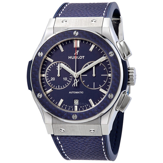 Réplique Hublot Classic Fusion Chronographe Automatique Bleu 521.NQ.5170.VR.NYG17