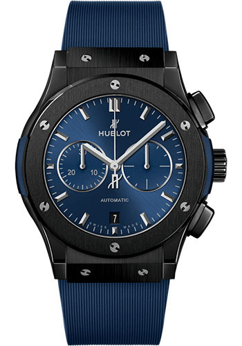 Réplique Hublot Classic Fusion Ceramique Bleu Chronographe 42mm 541.CM.7170.RX