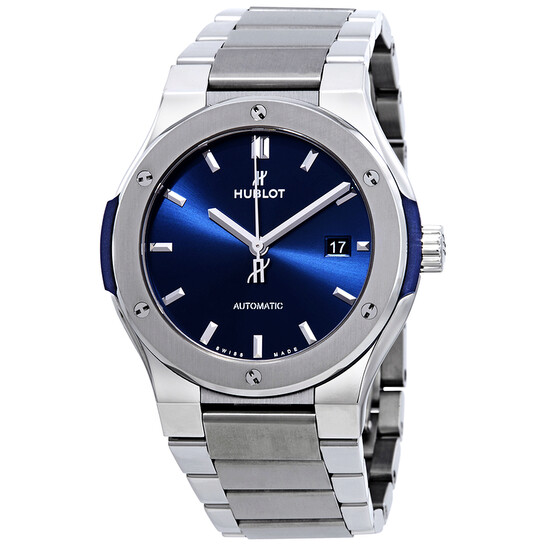 Réplique Montre HUBLOT Classic Fusion Automatique Bleue 548.NX.7170.NX