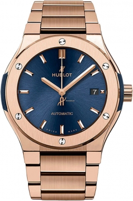 Copie de HUBLOT Classic Fusion Automatique Cadran Bleu 568.OX.7180.OX