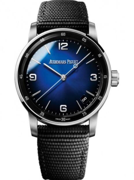 Montre Audemars Piguet Code 11.59 Automatique Or Blanc 41 mm Bleu 15210BC.OO.A002KB.01 Montre Audemars Piguet Code 11.59 Automatique Or Blanc 41 mm Bleu 15210BC.OO.A002KB.01