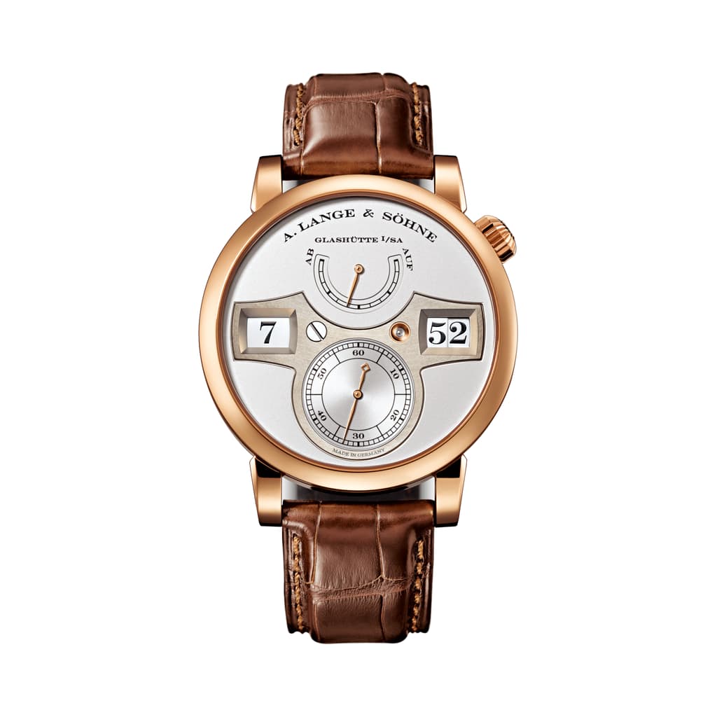 montre A Lange&Sohne ZEITWERK en or rose 18 carats 140.032 montre A Lange&Sohne ZEITWERK en or rose 18 carats 140.032