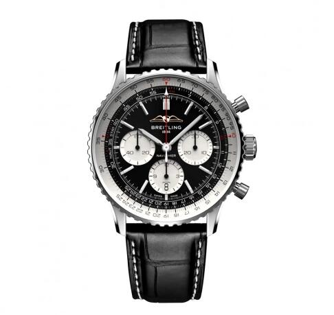 Montre Breitling Navitimer B01 Chronographe 43 mm en acier inoxydable AB0138211B1P1 Montre Breitling Navitimer B01 Chronographe 43 mm en acier inoxydable AB0138211B1P1